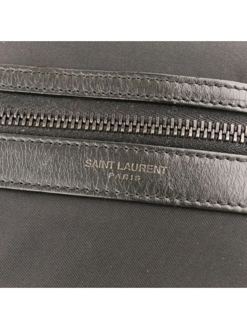 Saint Laurent Paris City Trekking Backpack Day Black